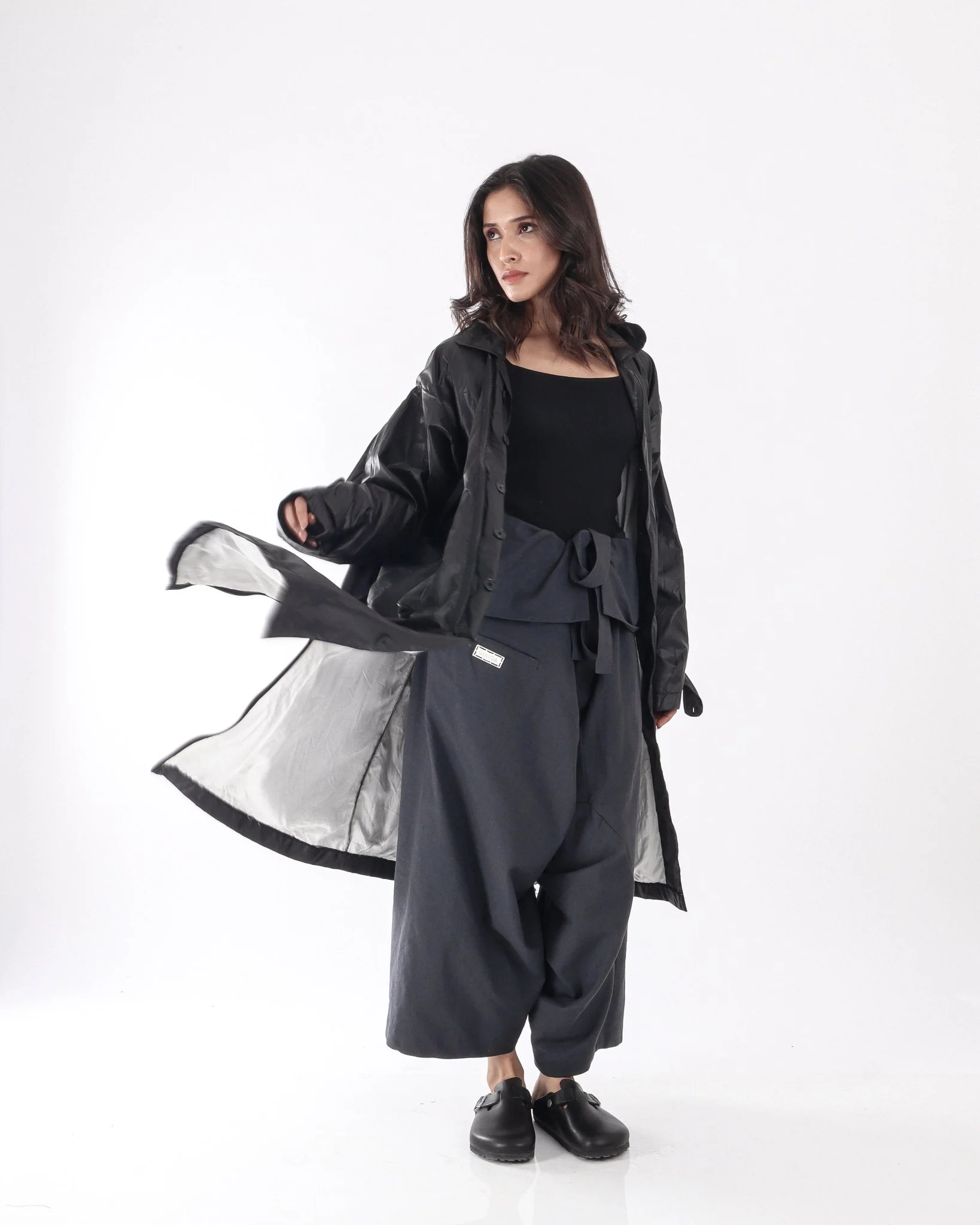2022 Salwar V2 - Grey Cotton Linen - Image 10
