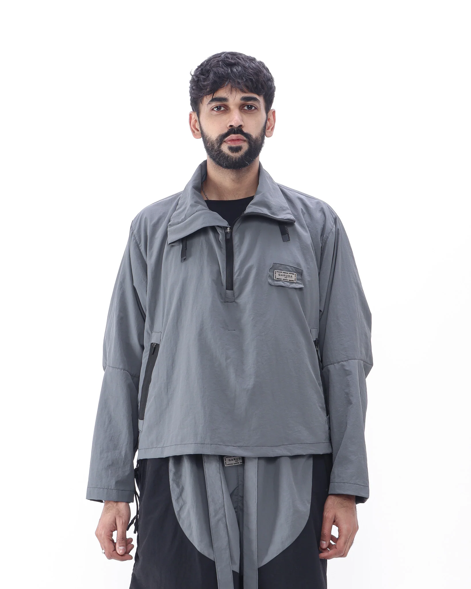 2023 Polyester Pullover - V2 - Grey - Image 2