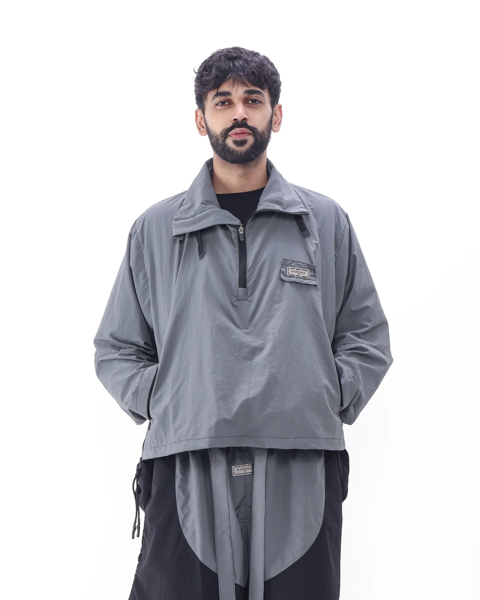 2023 Polyester Pullover - V2 - Grey - Image 3