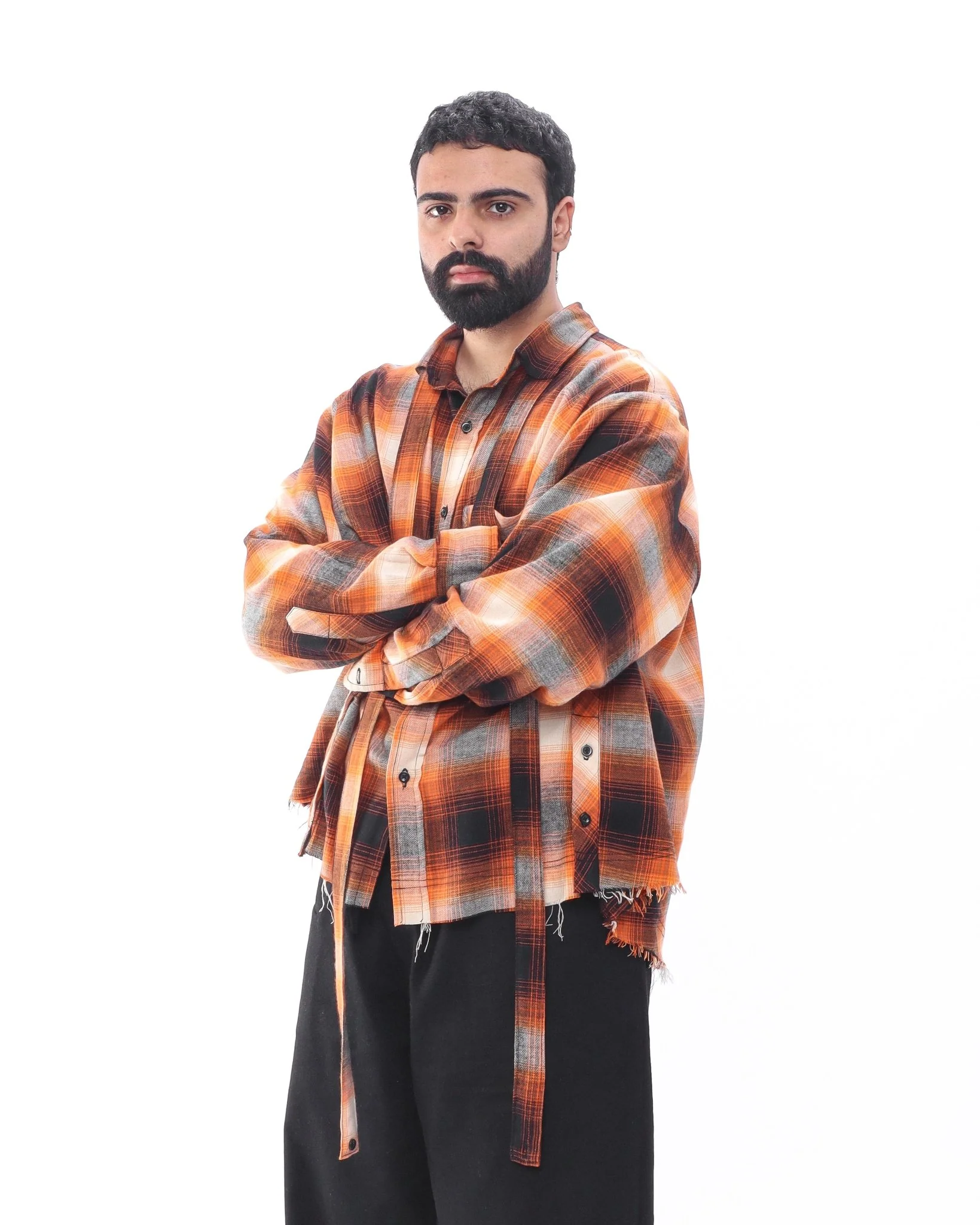 2023 Shirt V2 - Orange Flannel - Image 8