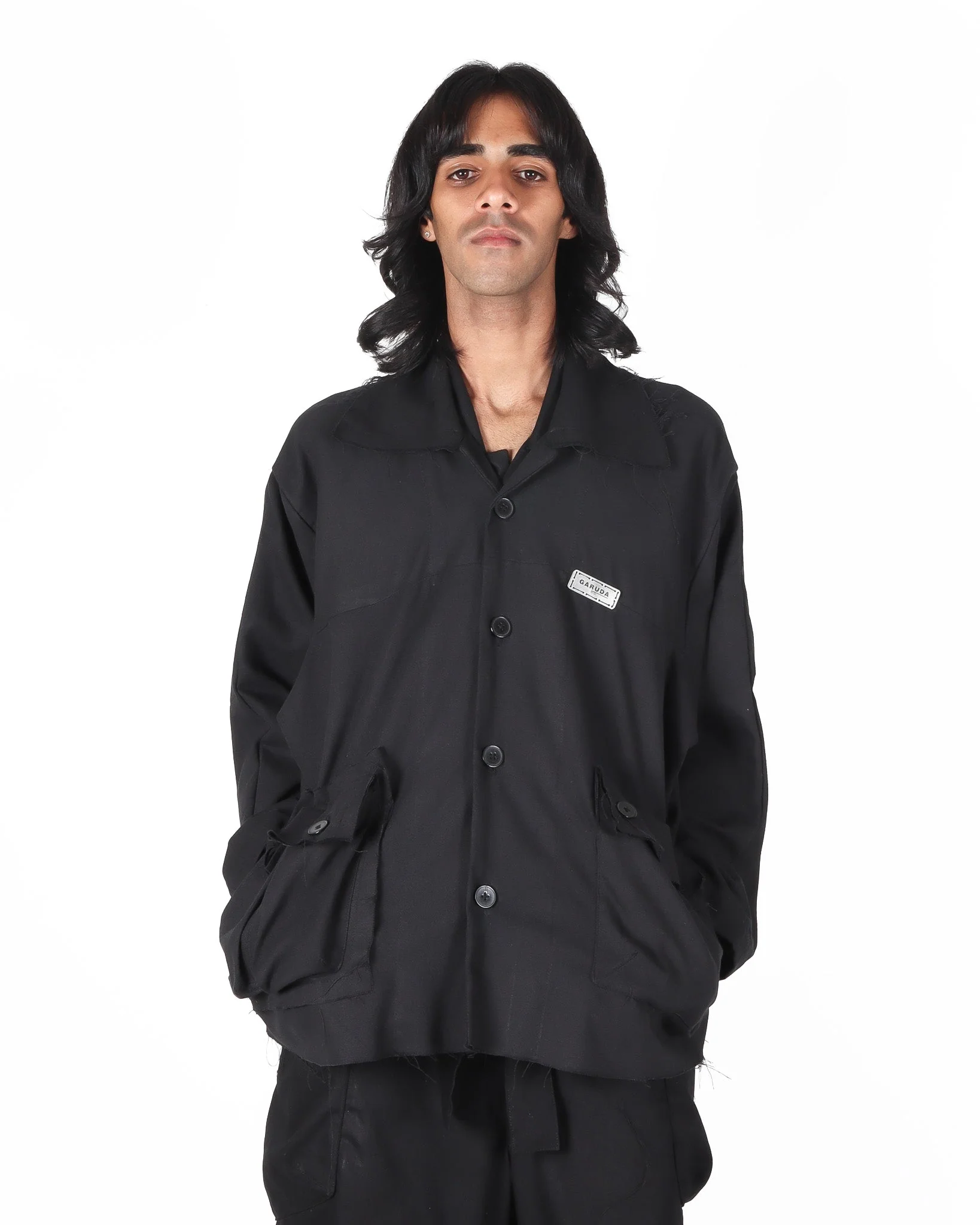 Canvas Cargo Shacket - Image 6