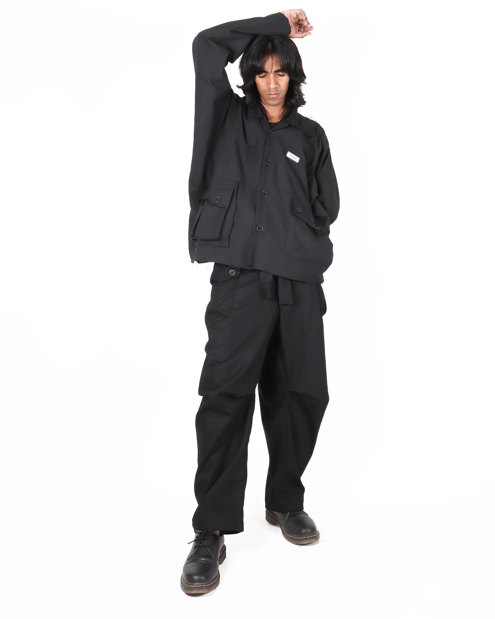 Canvas Cargo Shacket - Image 8