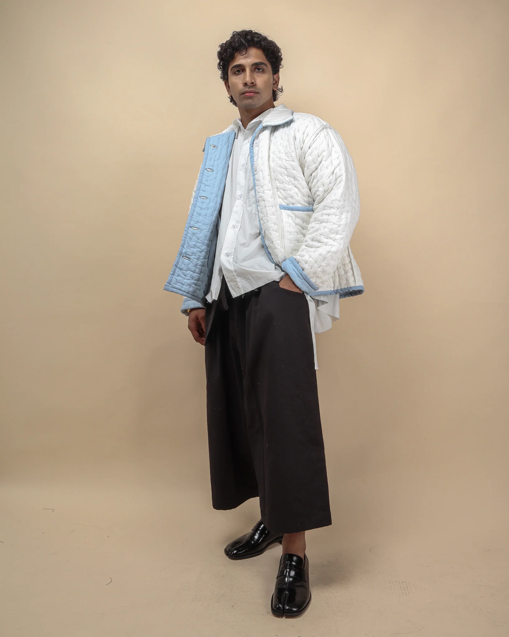 Quilted Kantha Jacket - Image 10
