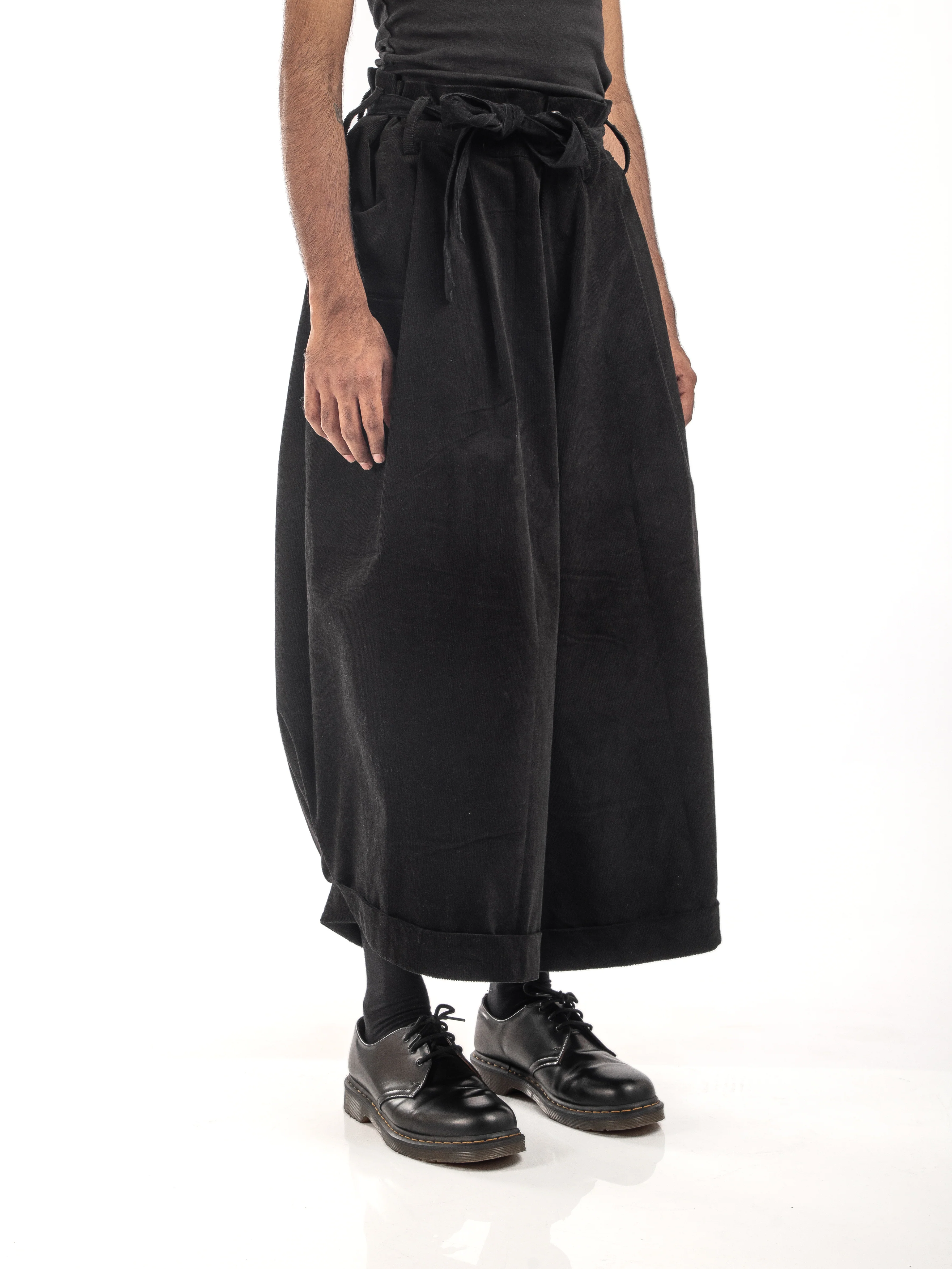 CORDUROY DROP CROTCH TROUSER - Image 3