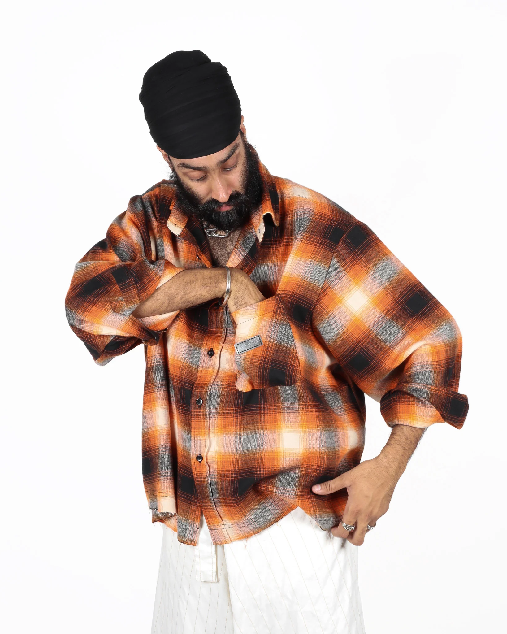 Cotton Flannel Shirt - Image 6