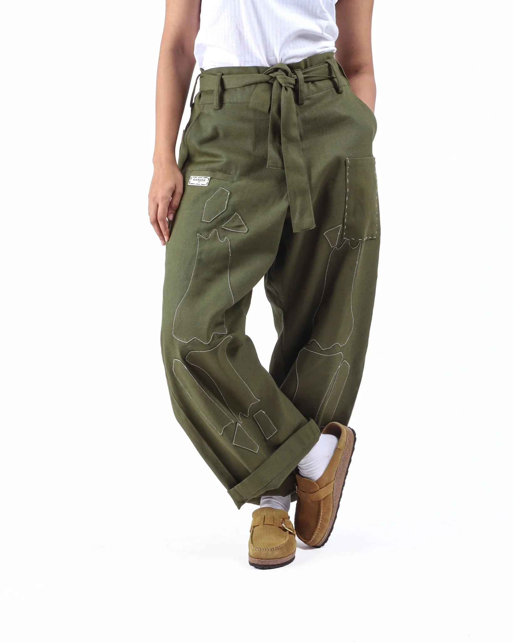 Double Knee Pant - Olive/Olive - Limited Edition
