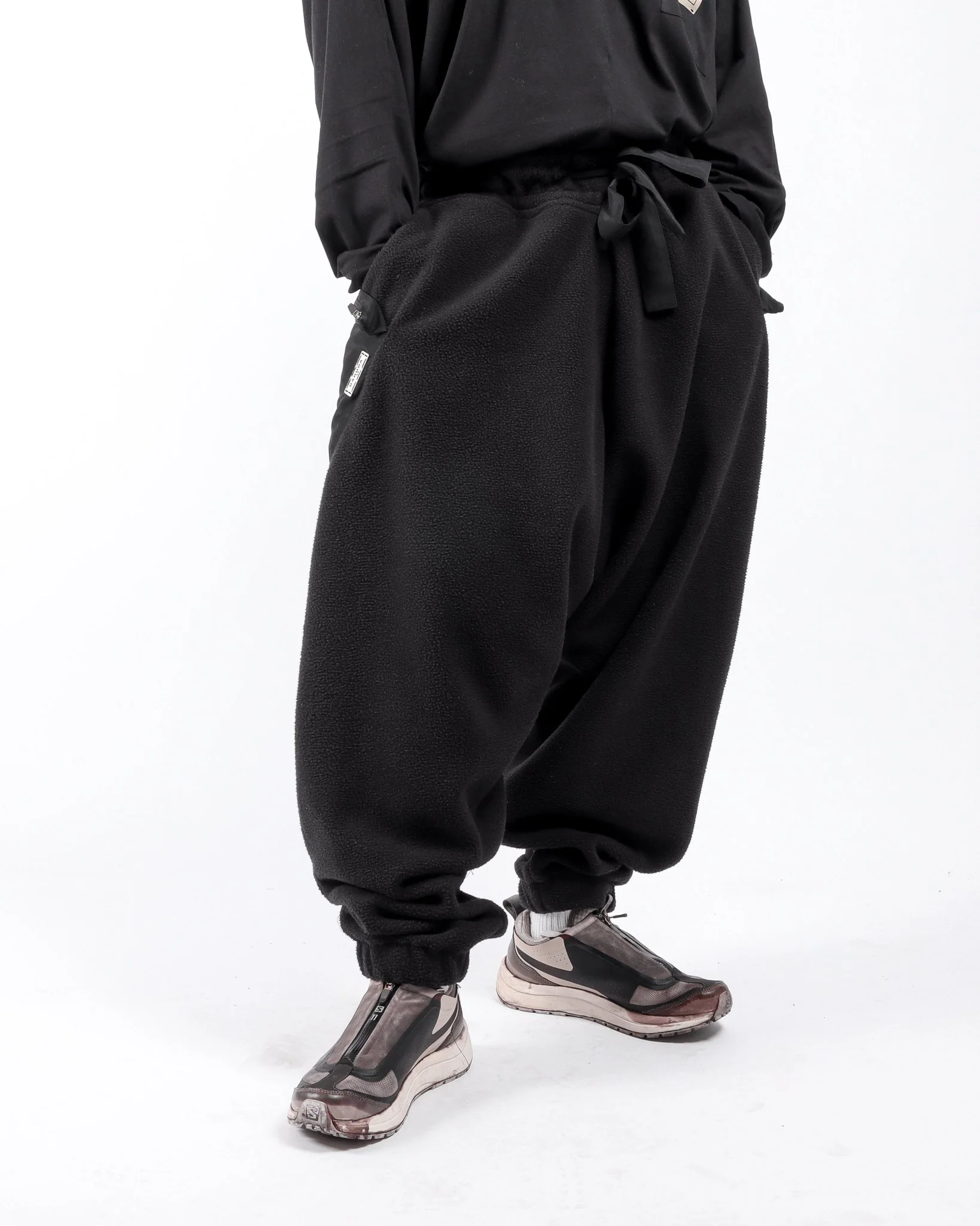 Fleece Cargo Sweatpants - Image 4