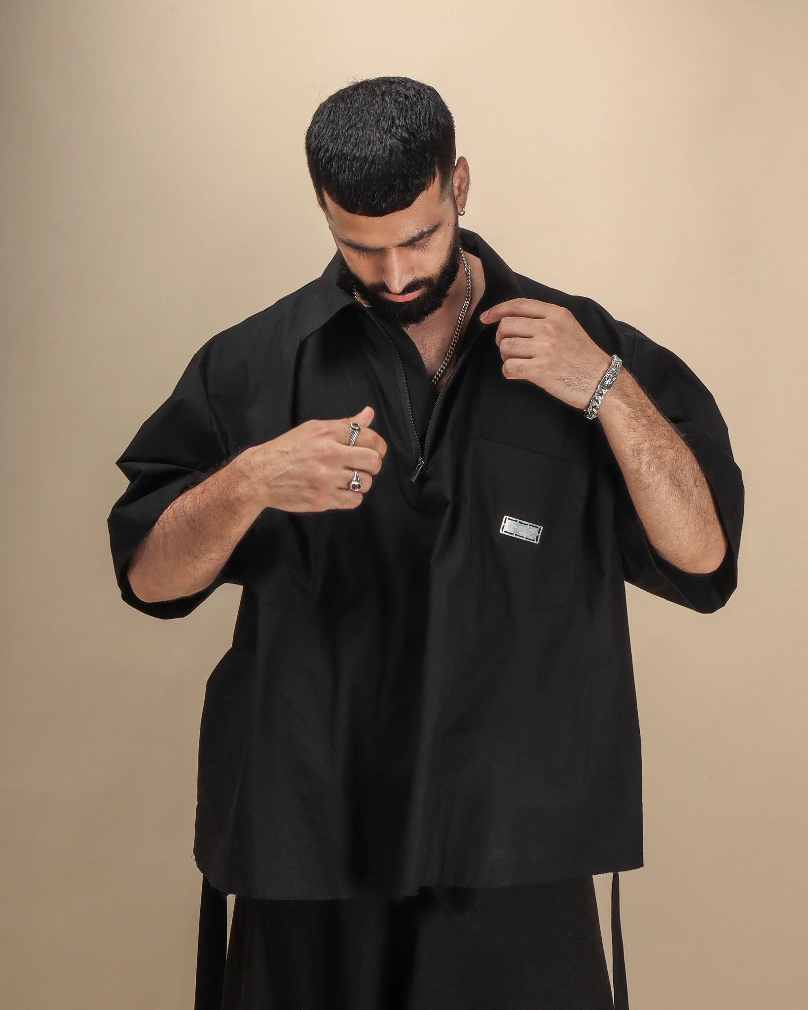 Mechanics Shirt - Black - Image 7
