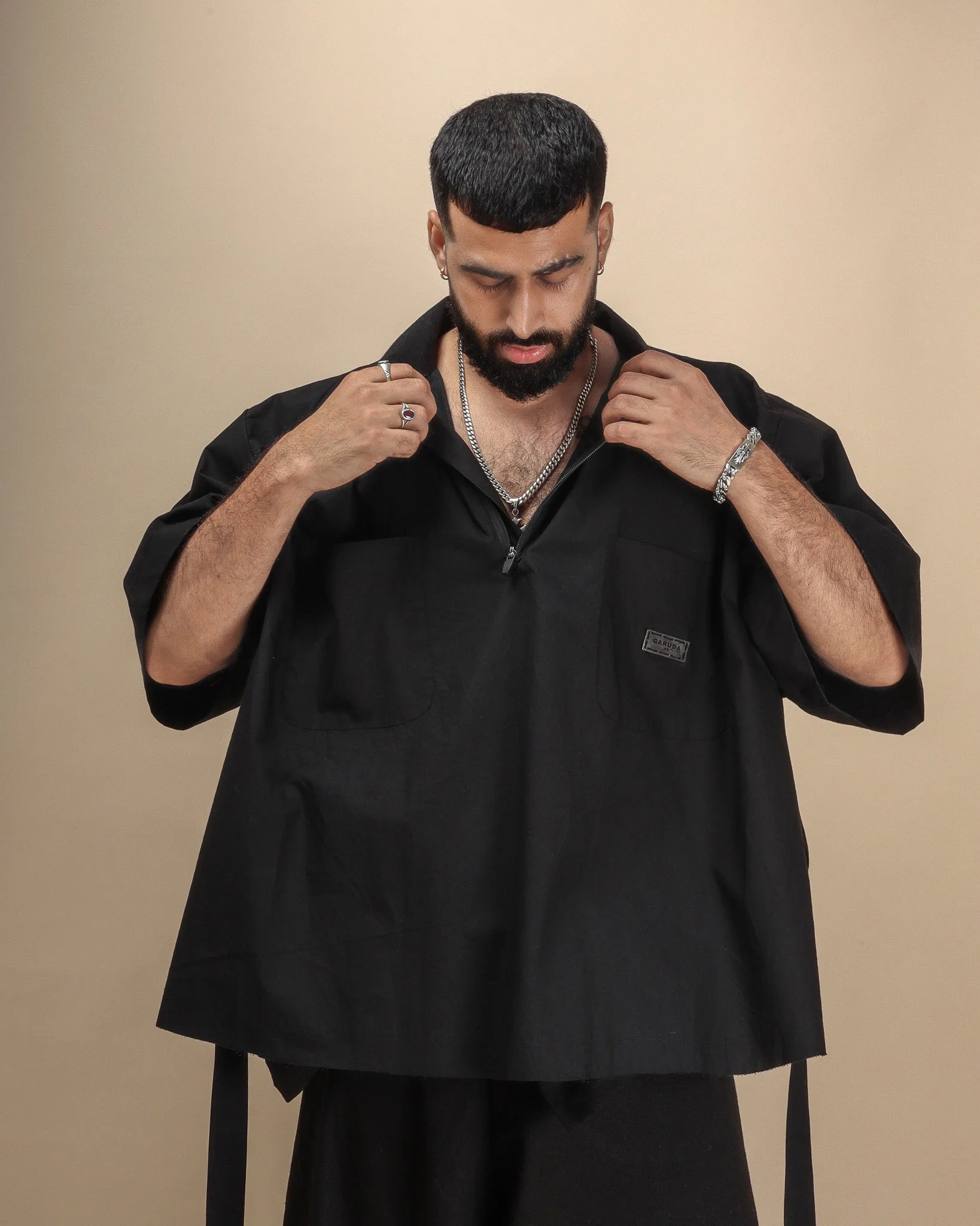Mechanics Shirt - Black - Image 8