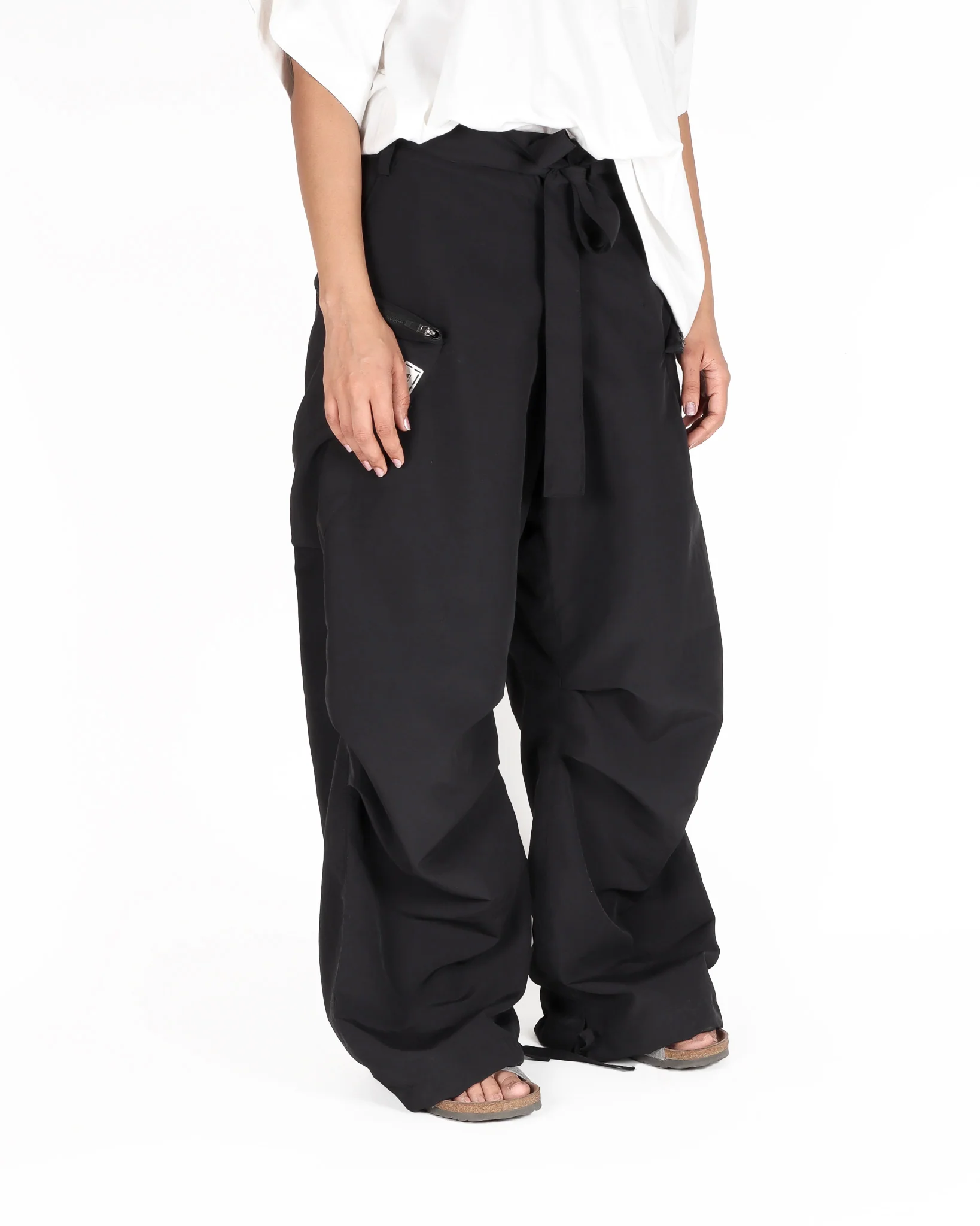 Polyester Parachute Pants - Image 2