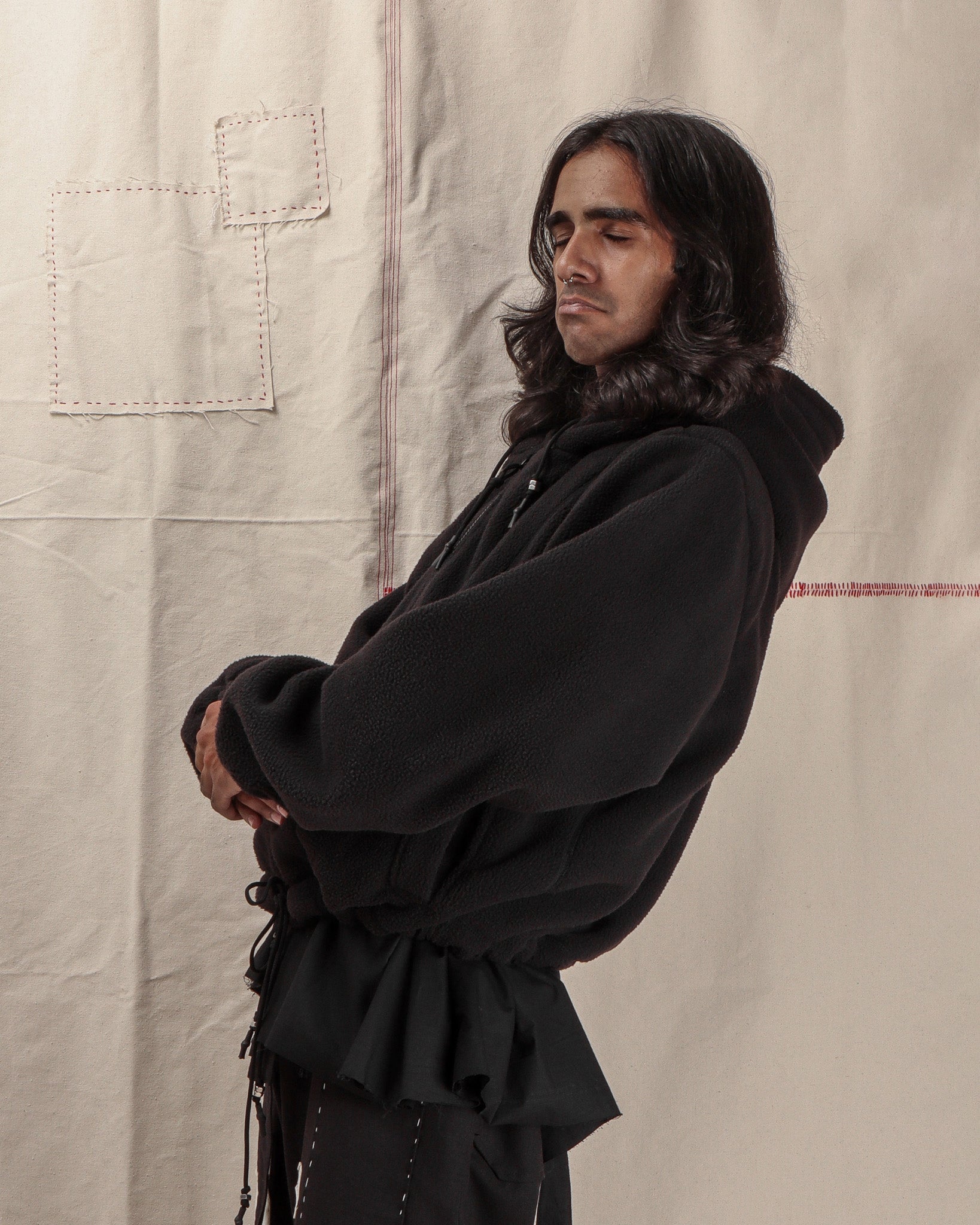 FLEECE HOODIE - Image 4