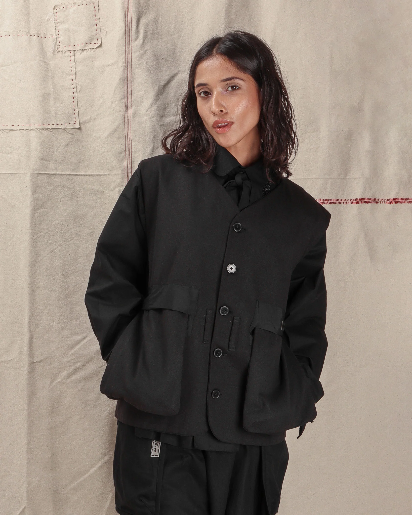 REVERSIBLE WAIST COAT - Image 6