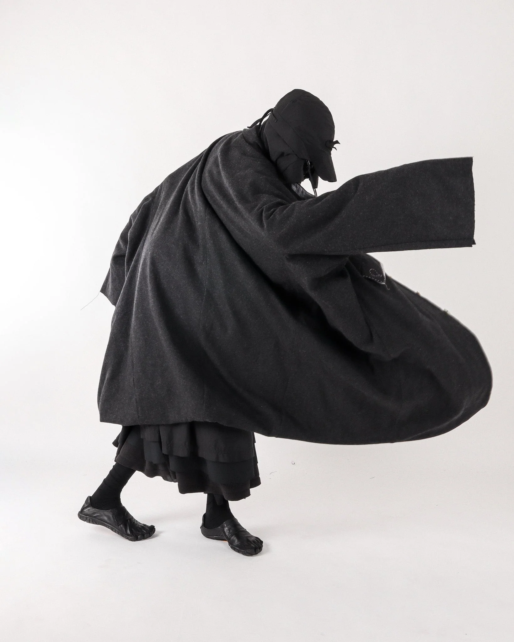 (UN) LINED WOOL COAT - Image 5