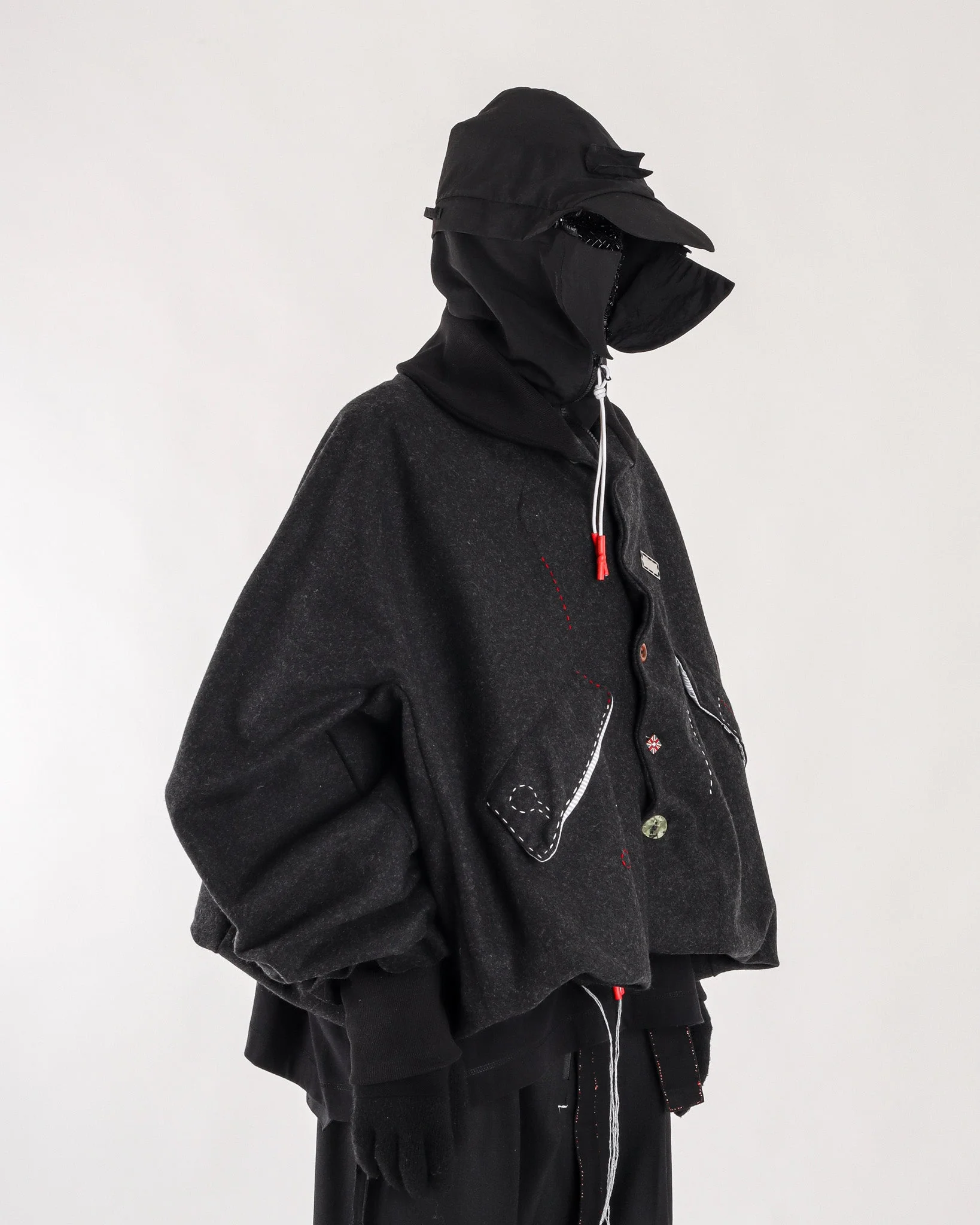 (UN) LINED WOOL JACKET - Image 2