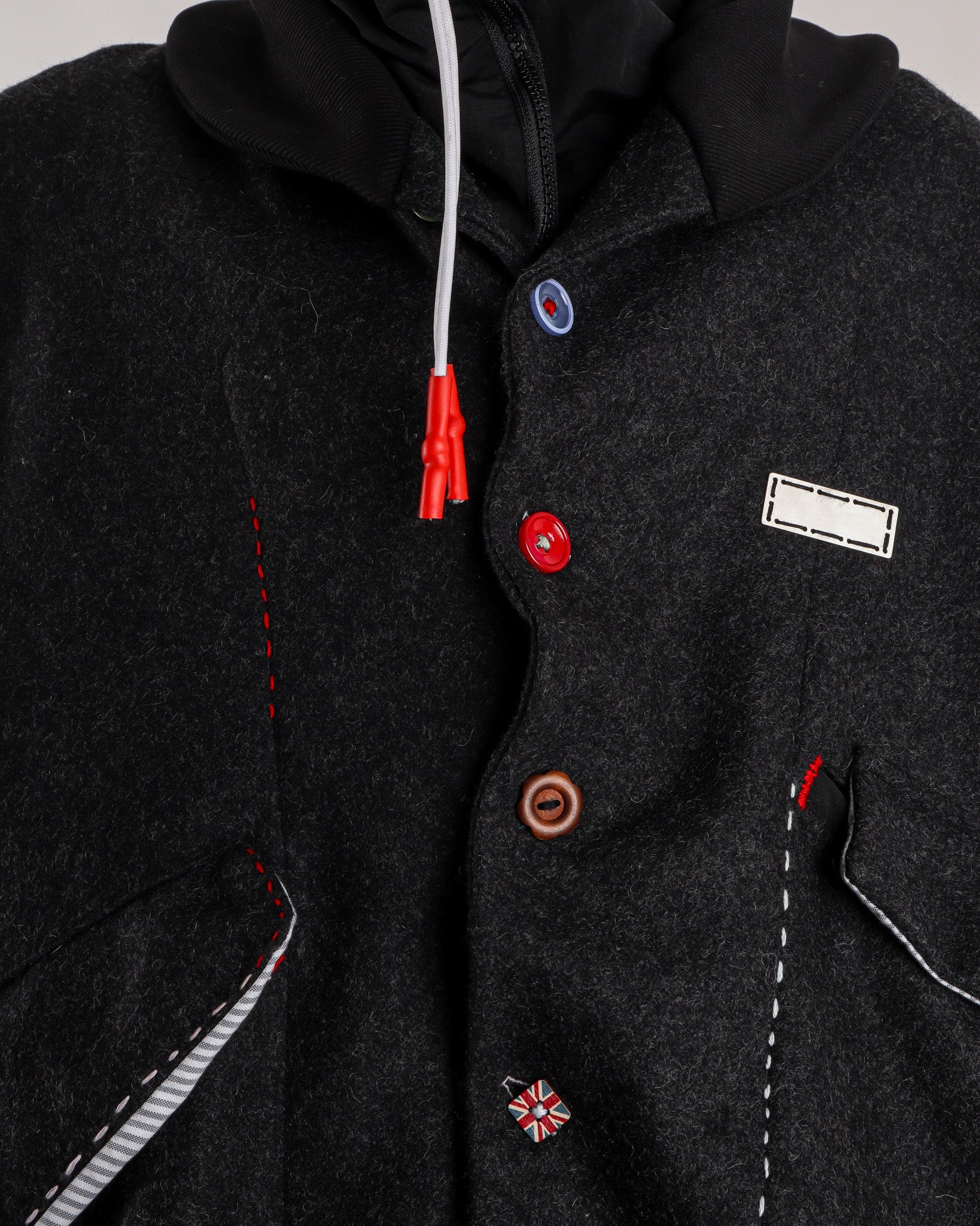 (UN) LINED WOOL JACKET - Image 25