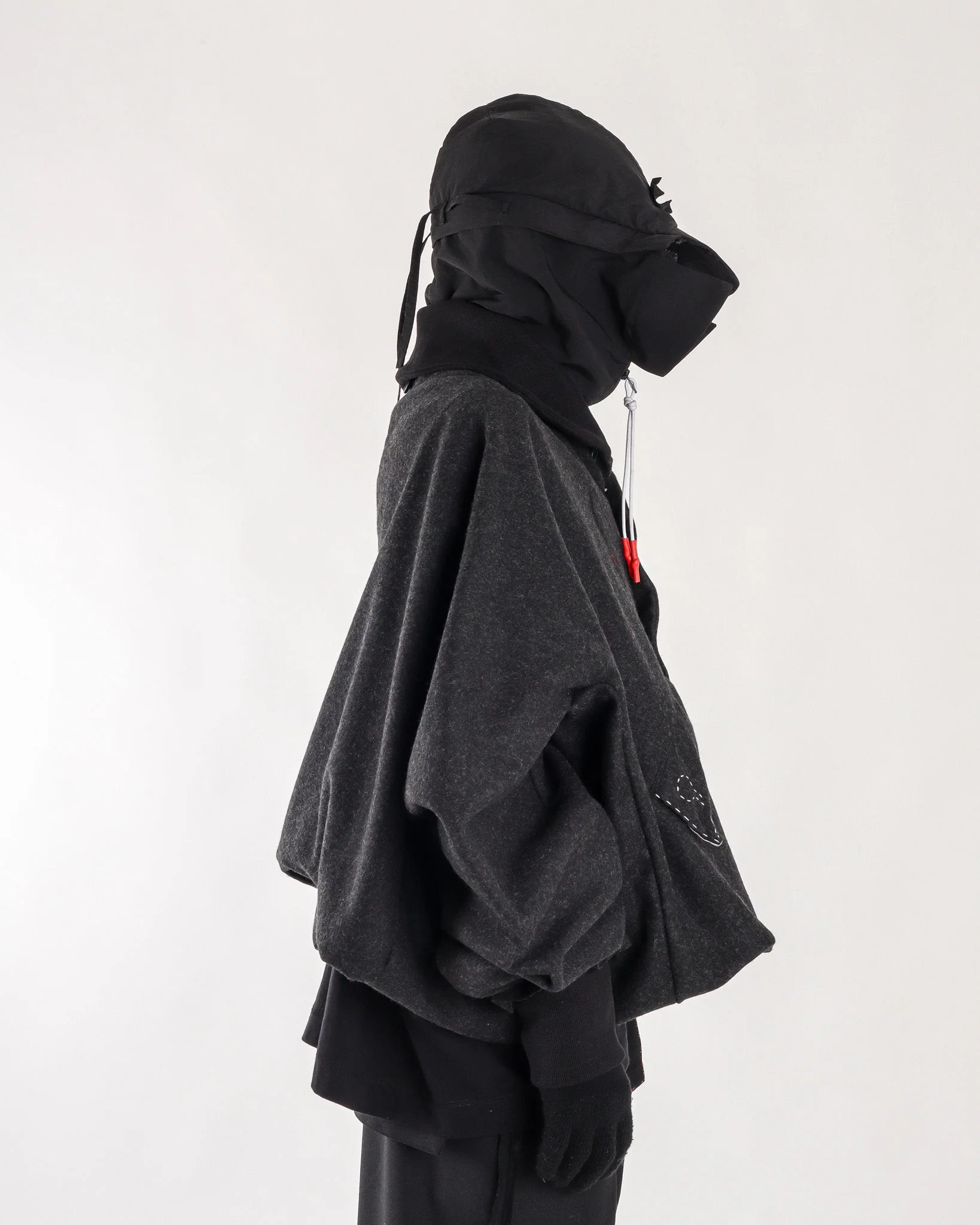 (UN) LINED WOOL JACKET - Image 3