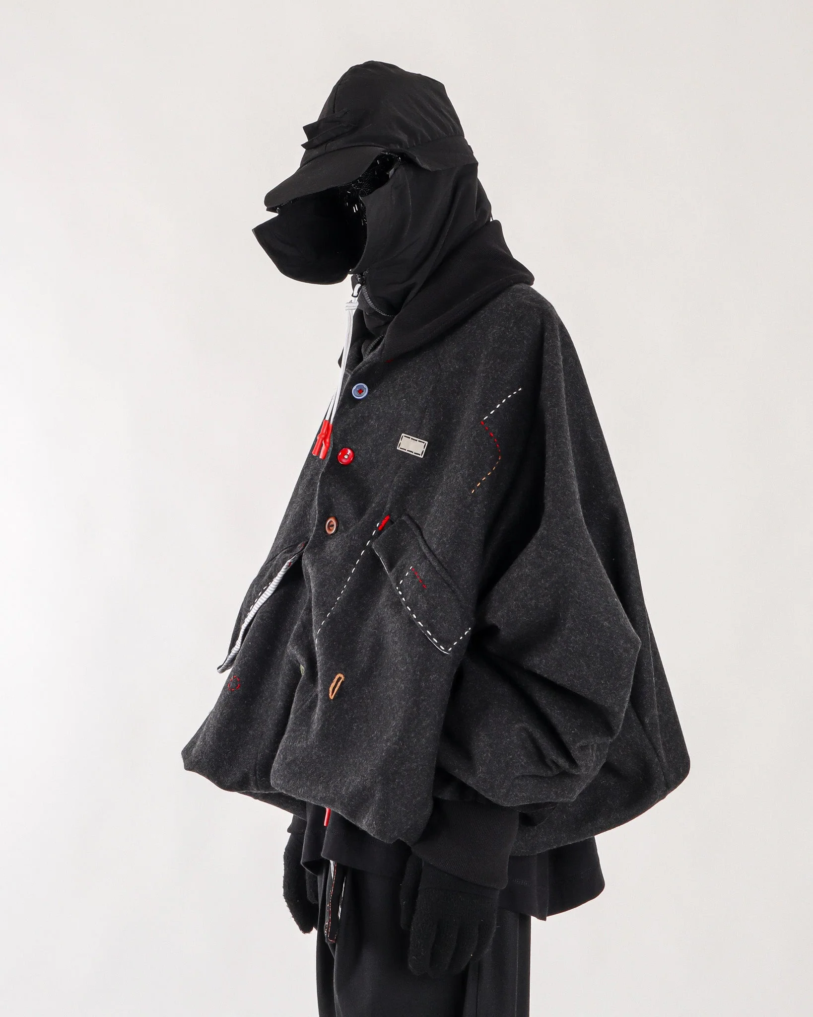 (UN) LINED WOOL JACKET - Image 4