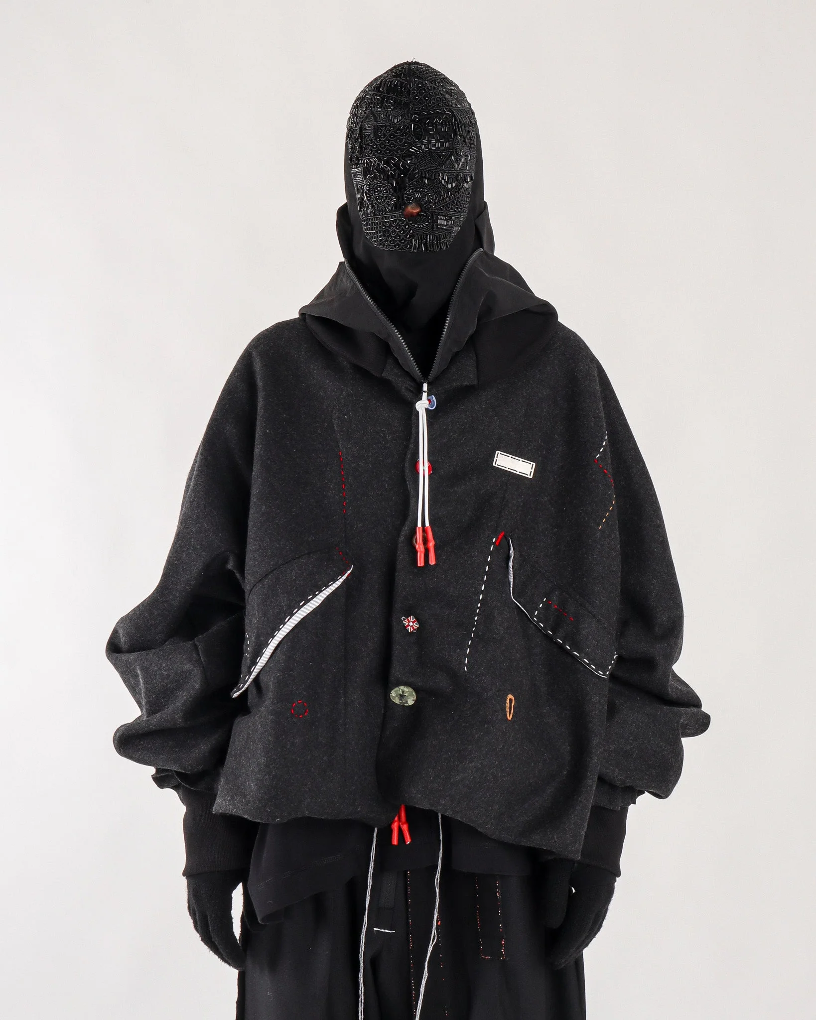 (UN) LINED WOOL JACKET - Image 7