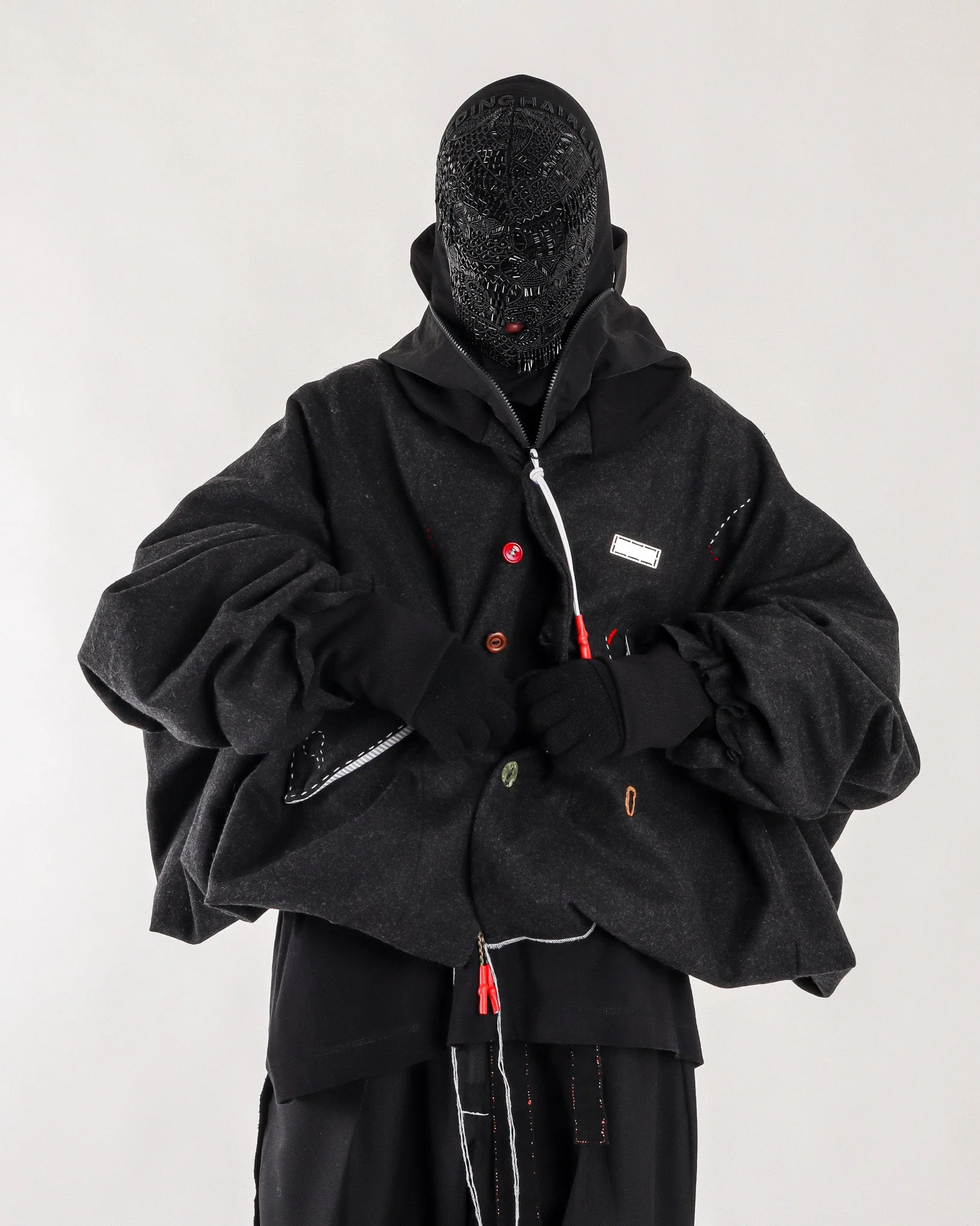 (UN) LINED WOOL JACKET - Image 9
